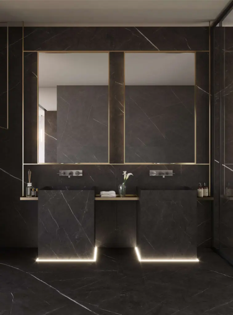 Amani Grey surface — Guava Quartz + Stone | Adam Stonetech (view 1)