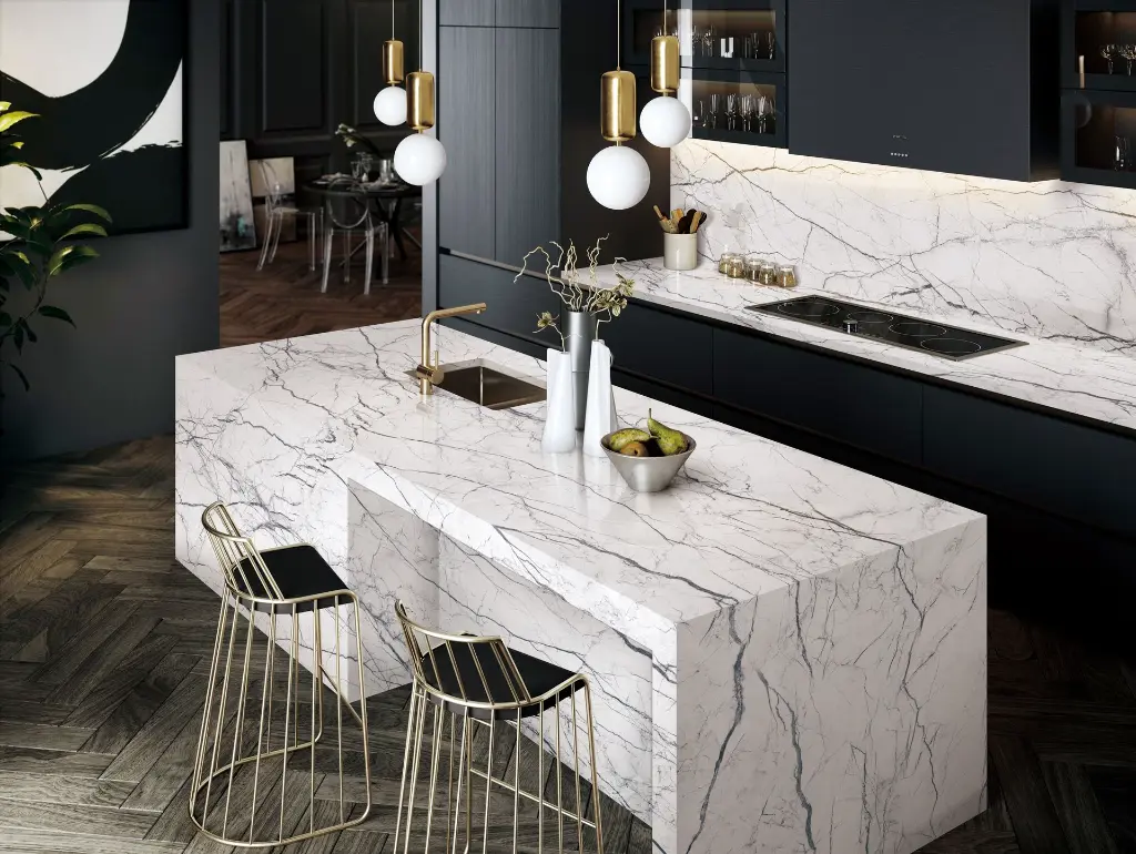 Neptune Classic surface — Guava Quartz + Stone | Adam Stonetech (view 2)