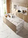 Roma Imperiale surface — Guava Quartz + Stone | Adam Stonetech (view 1)