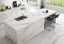 Lambrusco 2cm surface — Guava Quartz + Stone | Adam Stonetech (view 1)
