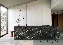 Titanium Gold 2cm surface — Guava Quartz + Stone | Adam Stonetech (view 1)