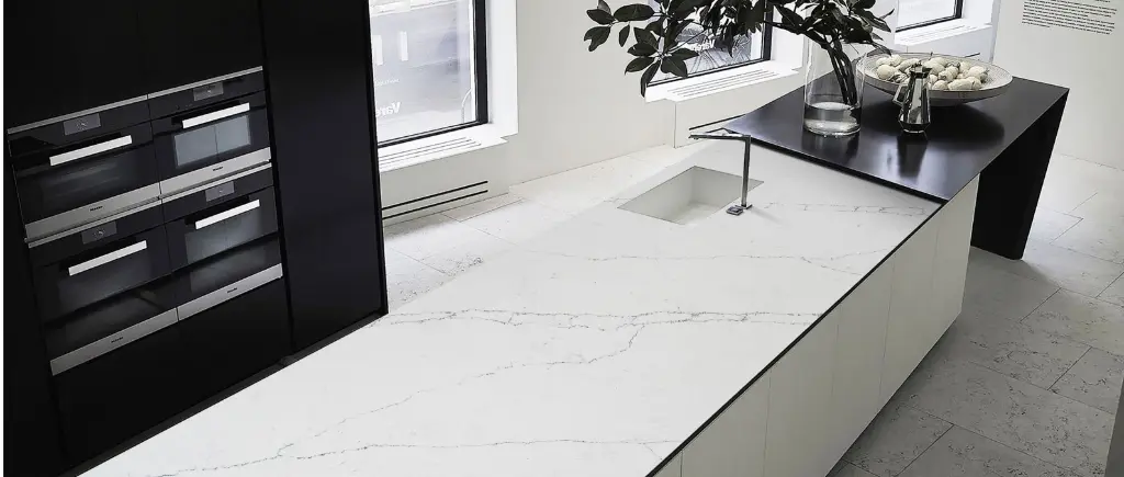 Venus surface — Guava Quartz + Stone | Adam Stonetech (view 1)