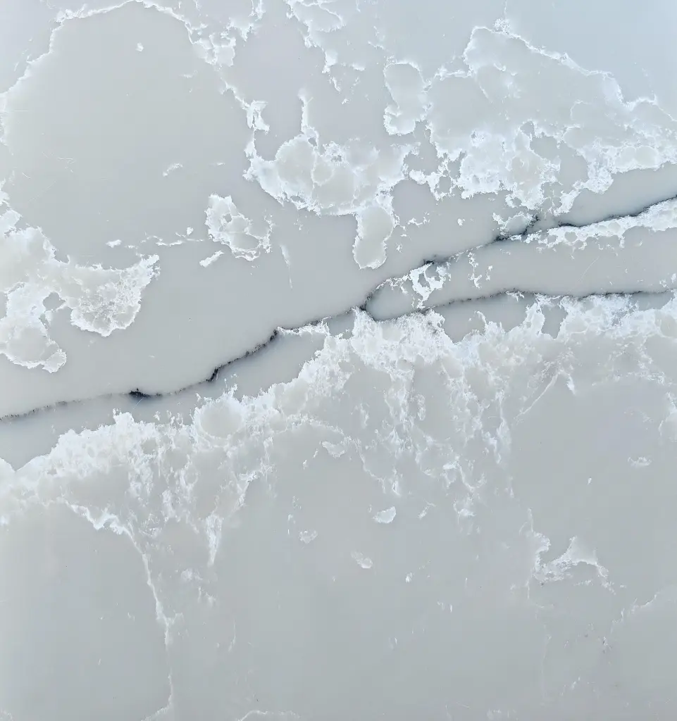 Tawny Alabaster surface — Guava Quartz + Stone | Adam Stonetech (view 2)