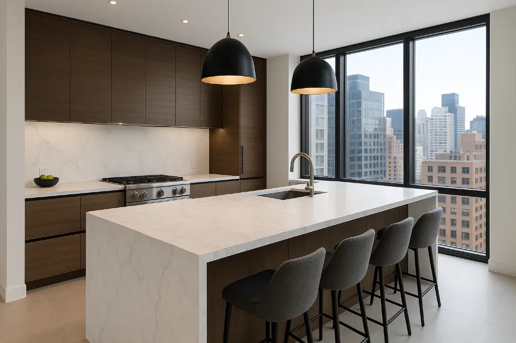 Mastinella surface — Guava Quartz + Stone | Adam Stonetech (view 1)
