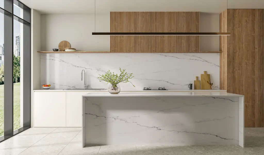 Ariseno surface — Guava Quartz + Stone | Adam Stonetech (view 3)