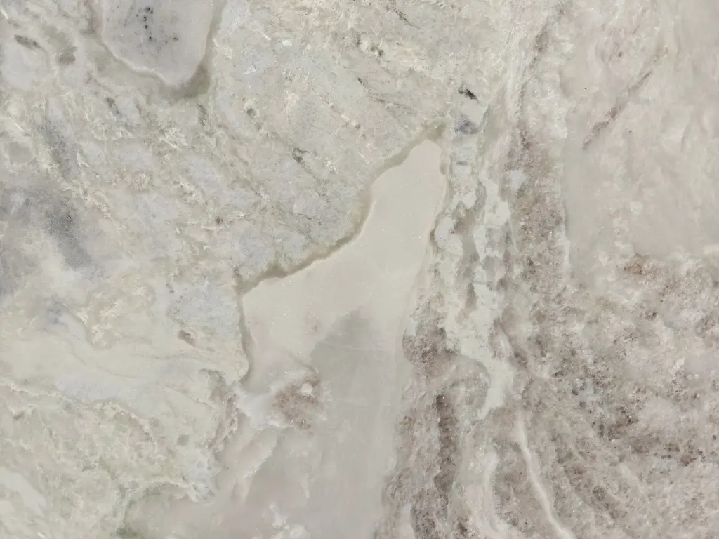 Oyster White surface — Guava Quartz + Stone | Adam Stonetech (view 1)