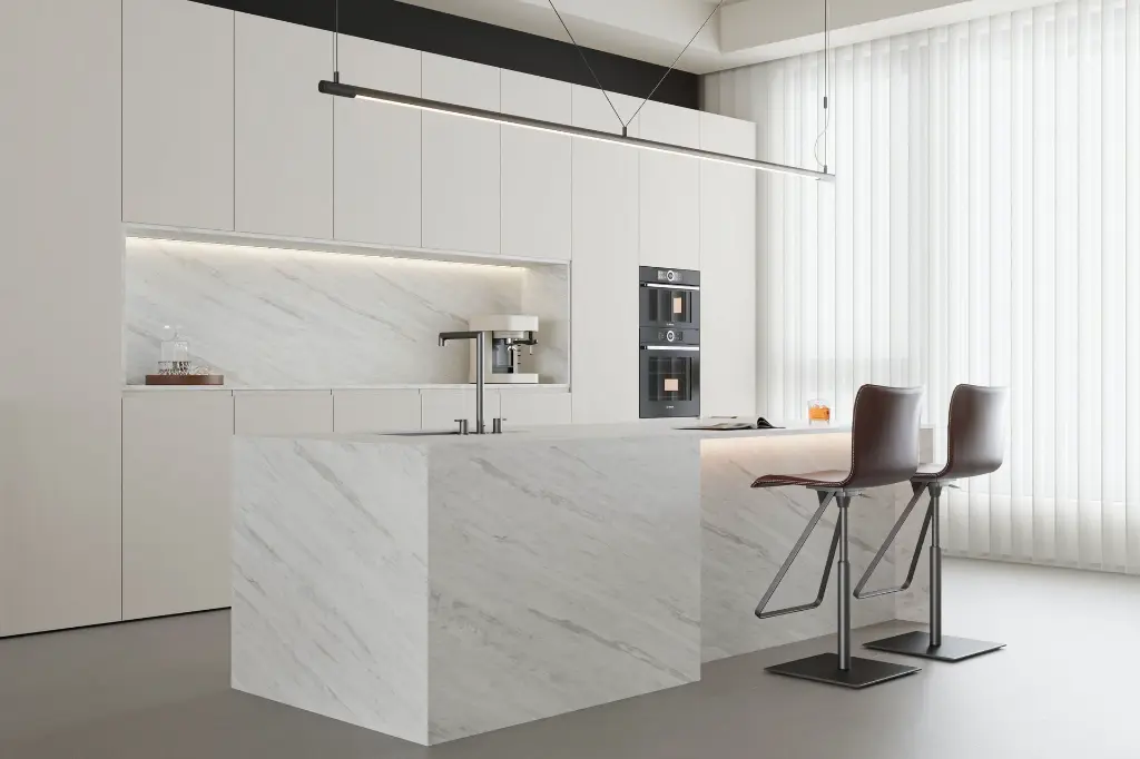 Marenzo surface — Guava Quartz + Stone | Adam Stonetech (view 2)